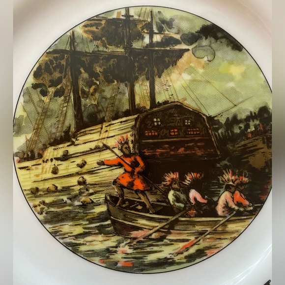 The Boston Tea Party Plate - Picture 4 of 5